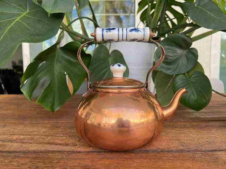 کتری مسی جدید مناسب آشپزخانه های مدرن و سنتی
